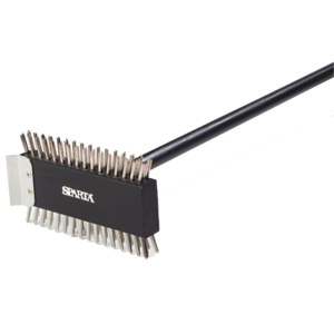 BROILER BRUSH W/SCRAPER 30" HANDLE  6EA/CS